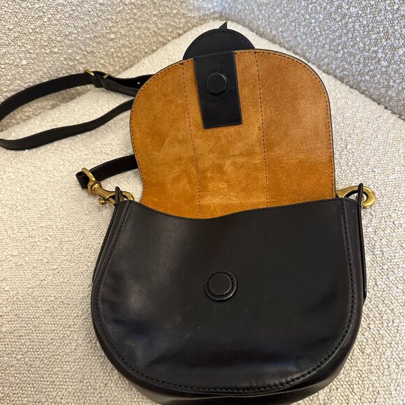 Frye Small Ilana Harness Leather Saddle Bag - Picture 5 of 12